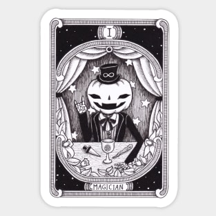 The Magician taot card Sticker